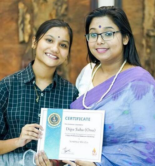 5 Days MUA Workshop Certification by Samima Sheela-2023