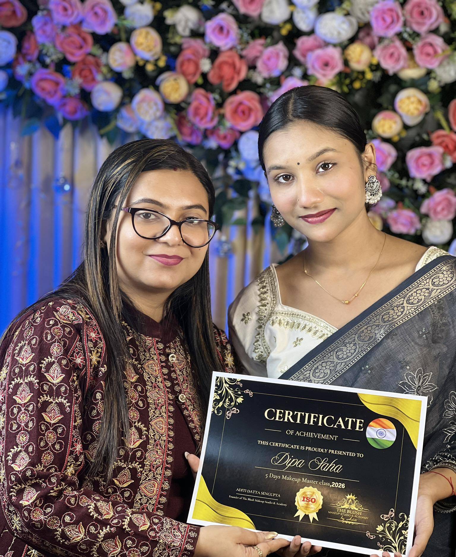 International Certified MUA-The Blush makeup studio & Academy-2026